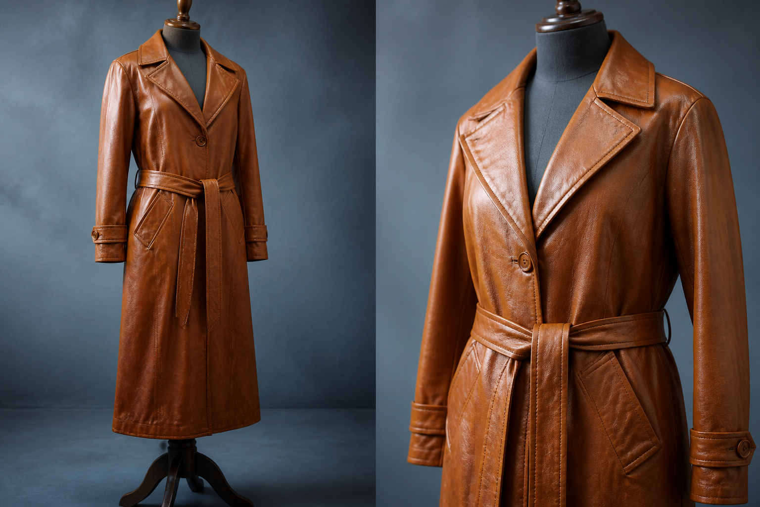 Leather Trench